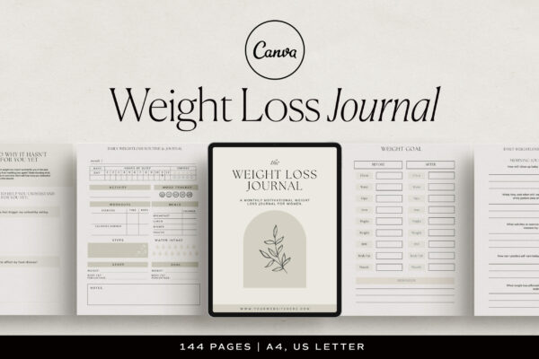 Weight Loss Journal Template