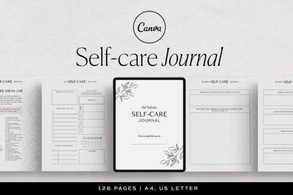 Self-Care Journal Template