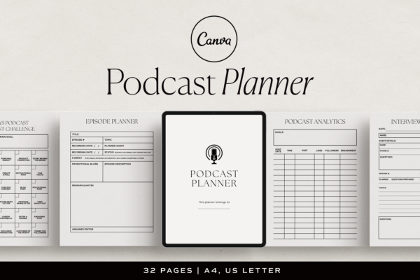 Podcast Planner Template